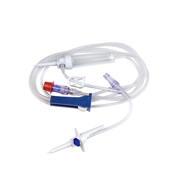 evercare® inLine Monoset, 1-way, PVC-free, 180cm Spiros side tube Clave - evercare® inLine - 1