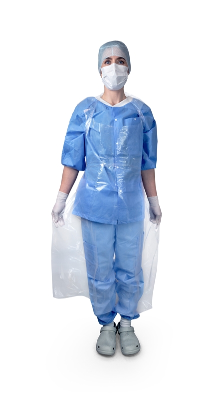 Embra® Apron Divina, 81x125cm Transparent 50 pc/box - Embra® - 1