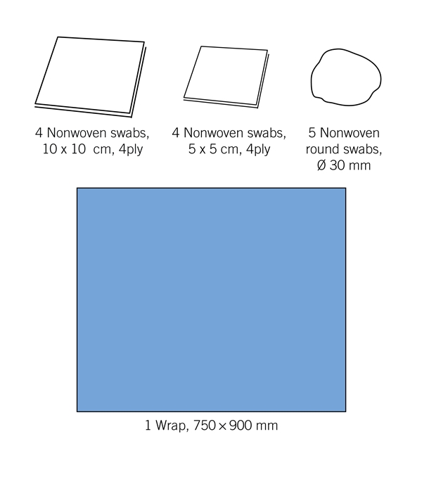 evercare® MediKit Dressing Kit nonwoven, sterile, nonwoven - evercare® Medikit