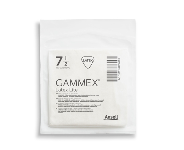 Glove op Gammex Latex Lite, 7.5 powder free - Gammex - 4