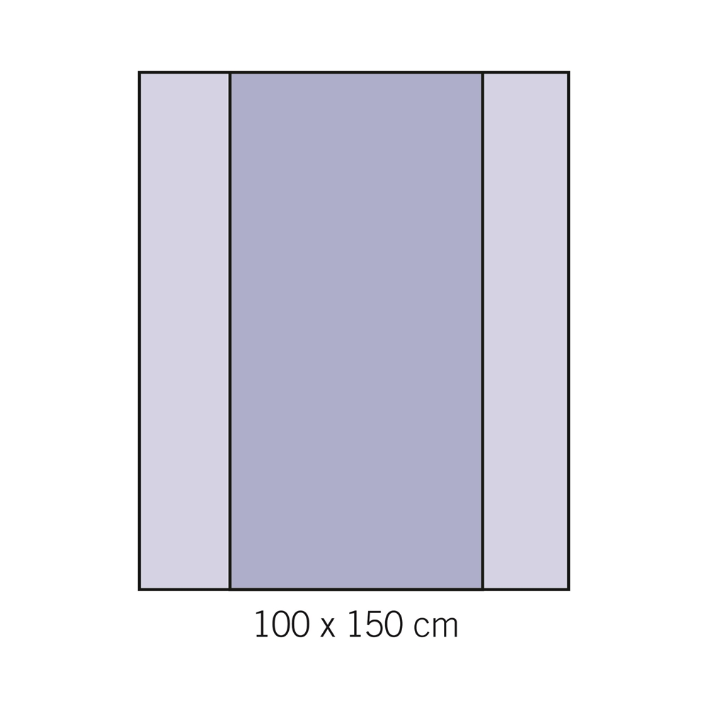 evercare® Universal cover drape, 100x150cm, sterile - evercare®