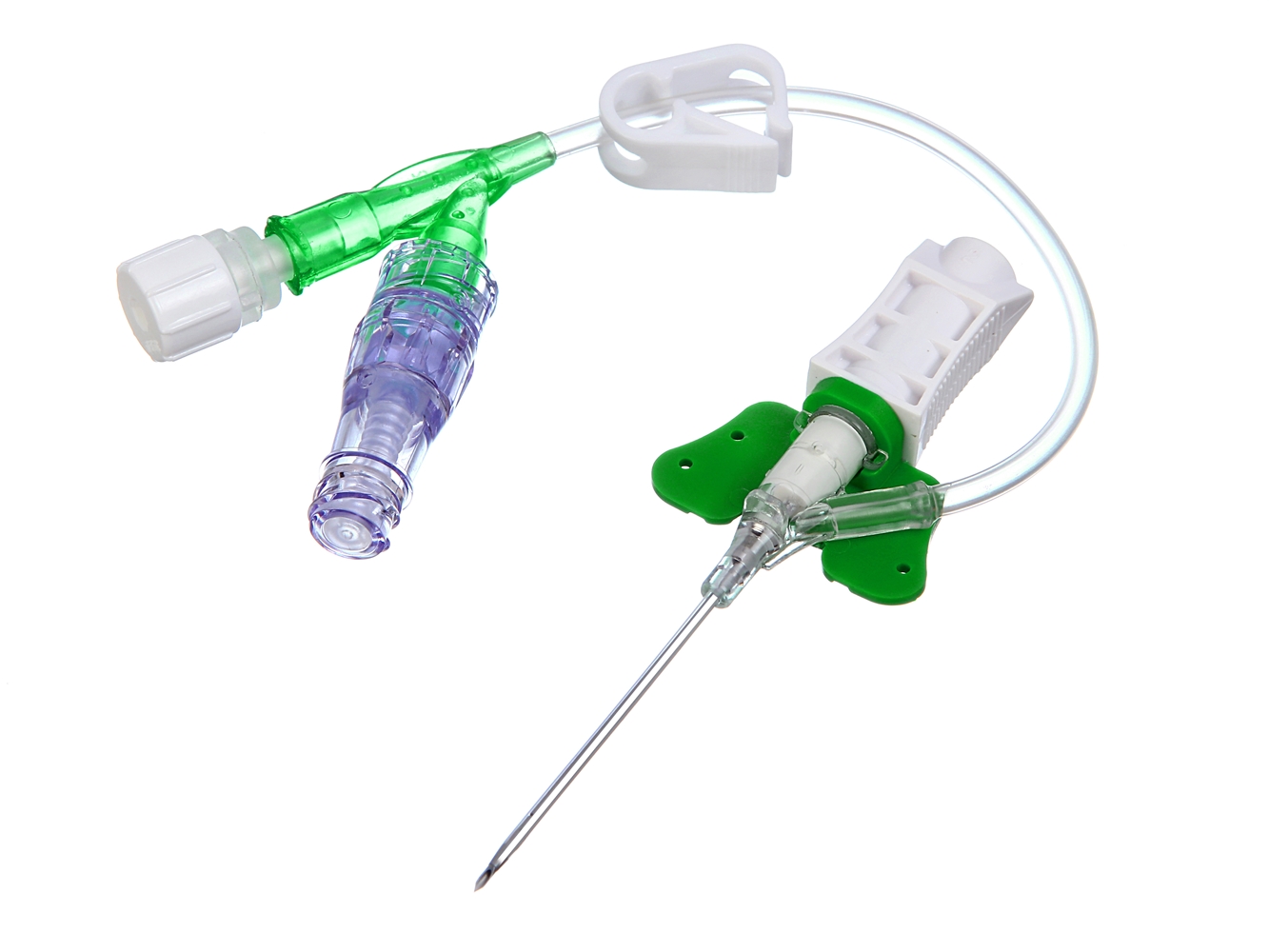 Nouvo Safety Set, Y Clave PUR 18Gx32mm Green - Nouvo Safety 