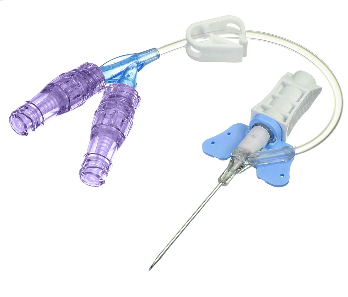 Nouvo Safety Set, Y Clave PUR 22Gx25mm Blue - Nouvo Safety 