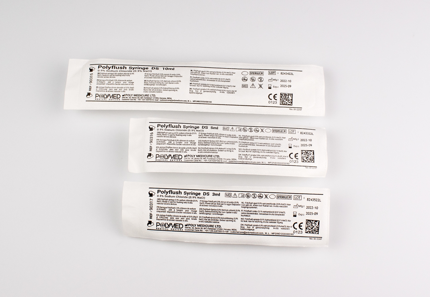 Prefilled Syringe w 0.9% NaCl