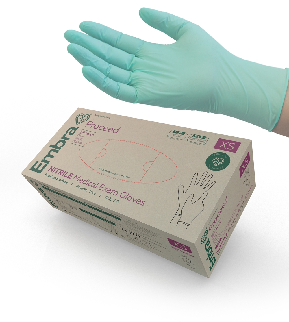 Embra® Gloves, Proceed Acc Free | Evercare Medical