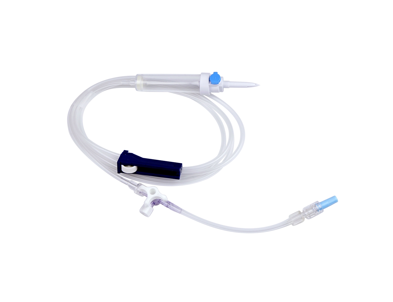 evercare® inLine Gravity set, Vented, 3-way stopcock, PVC-free, 335cm 3-w - evercare® inLine - 1