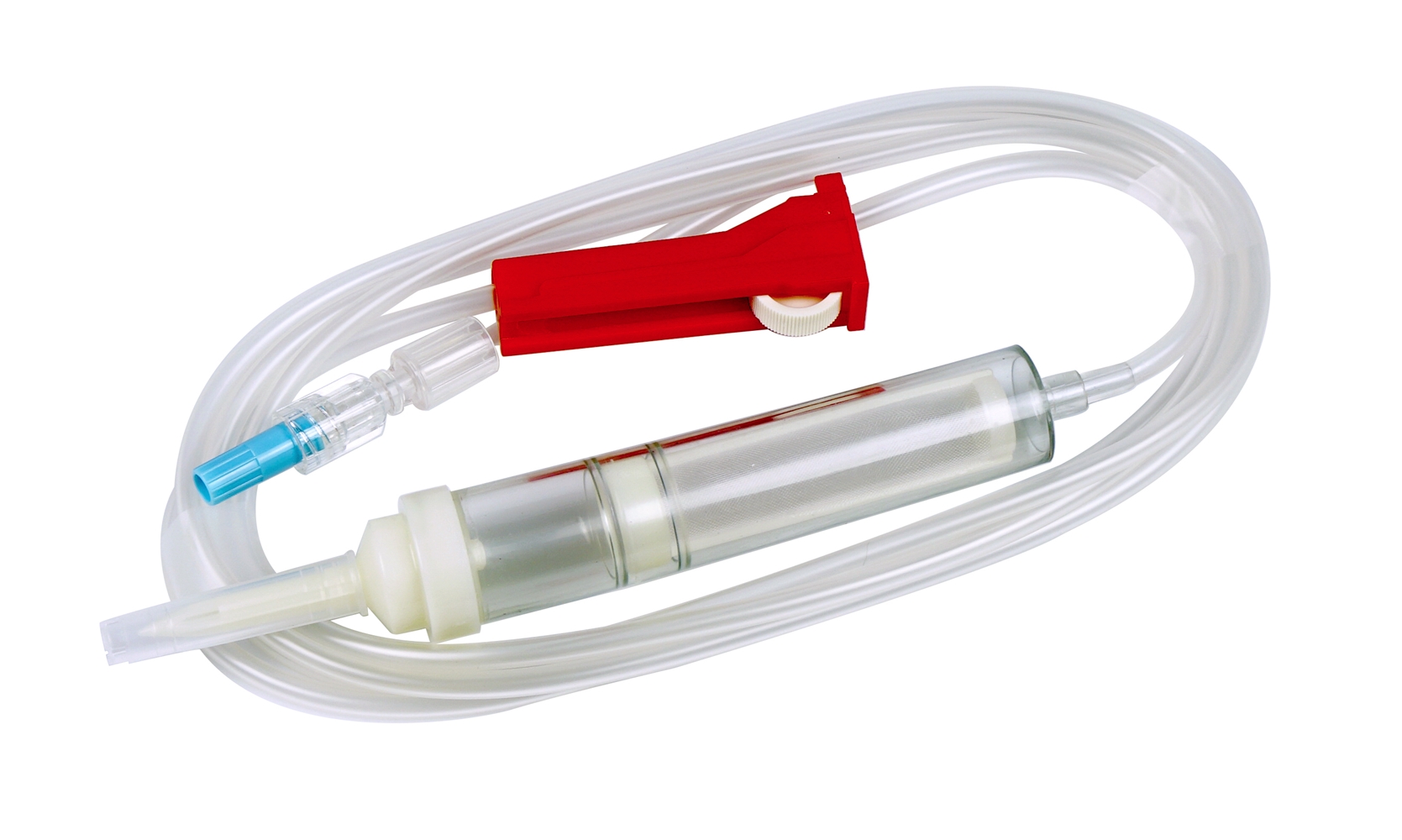 evercare® inLine Transfusion set, Non-Vented, PVC-free, 220cm - evercare® inLine - 1
