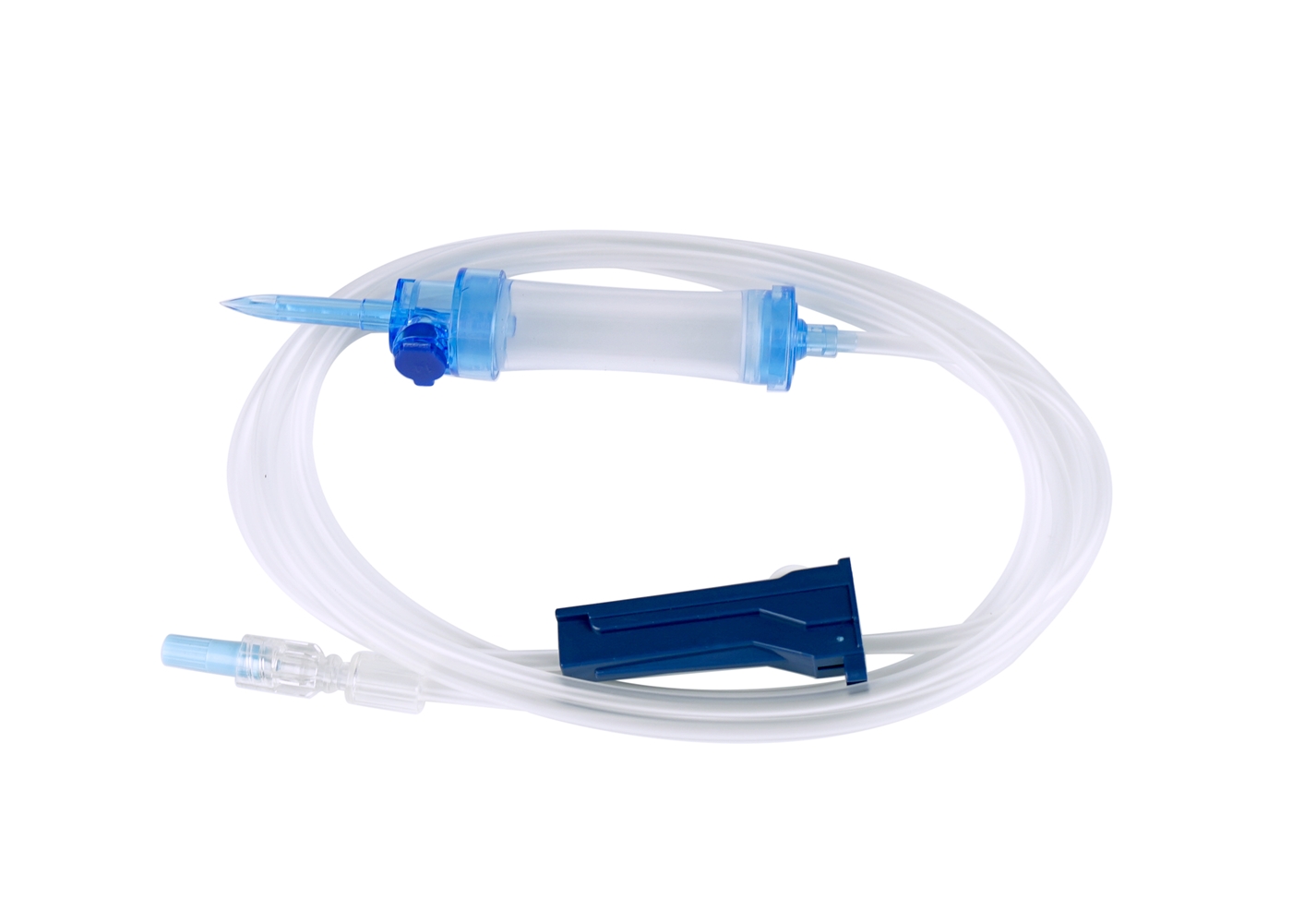 evercare® inLine Gravity set, Vented, FilterStop, PVC-free, 180cm FilterStop - evercare® inLine