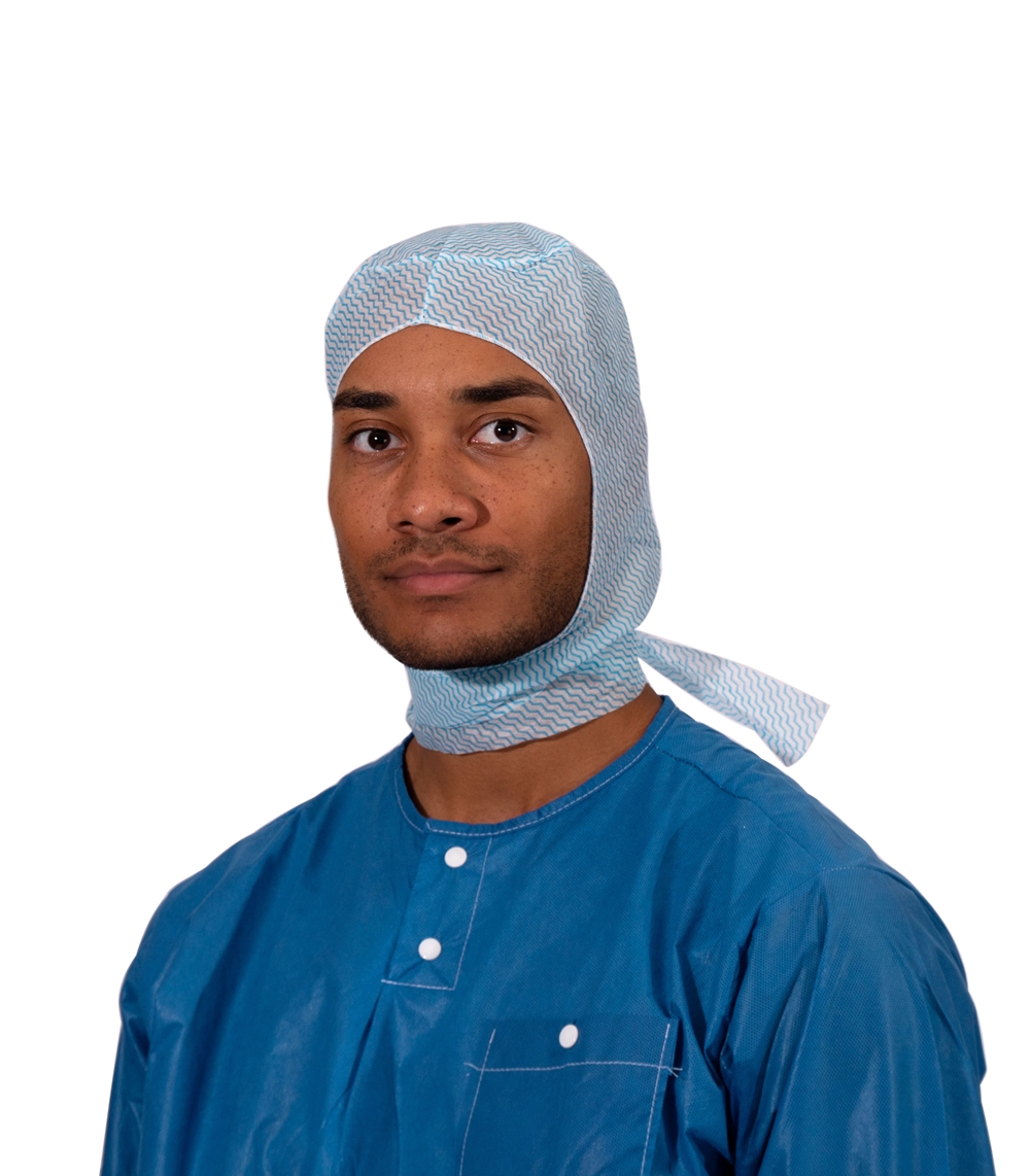 Embra® Surgical hood James, James tie-on, blue - Embra® - 2
