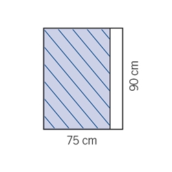 evercare® Adhesive drape sheet 75 x 90 cm