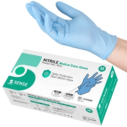 SELEFA® Examination Gloves, Nitrile SENSE, Blue