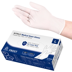 evercare® Examination Gloves, Nitrile FROST