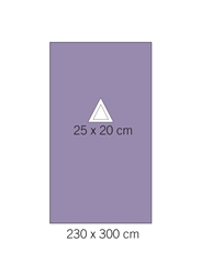 evercare® Laparoscopy drape 230 x 300 cm, aperture 25 x 20 cm, triangle