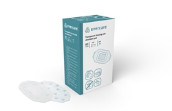 evercare® Transparent dressing with absorbent pad, sterile