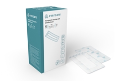 evercare® Transparent dressing with absorbent pad, sterile