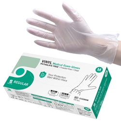 SELEFA® Examination Gloves, Vinyl REGULAR, Phthalate-Free