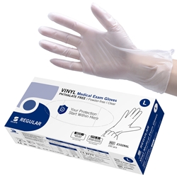 SELEFA® Examination Gloves, Vinyl REGULAR, Phthalate-Free