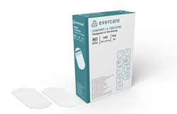 evercare® Transparent IV film dressings, sterile