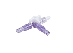 evercare® inLine 3-way stopcock, Needle free connector, PVC-free