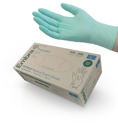 Embra® Examination Gloves, Nitrile Proceed Acc Free
