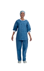 evercare® XP Warm-up jacketSize XXL,Blue, Medium Sleeves