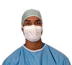 evercare® Medical Face MaskType IIR tieband,AF,wide,white