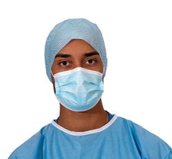 evercare® Medical Face MaskType II ear-loop blue
