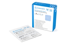 evercare® Foam Dressing Thick Non Border, Tracheostomy, sterile