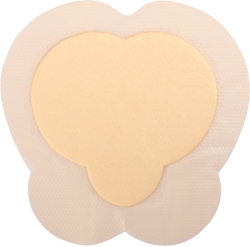 evercare® Silicone Foam Dressing Border, 23x23cm,norm,Sacrum,bord,st. - evercare® - 2