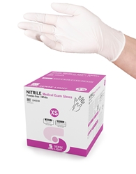 SELEFA® Examination gloves Nitrile SENSE LIGHT Cube, White, XS SENSE LIGHT WH Cube 200pc - SELEFA® - 1