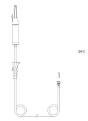 evercare® inLine Gravity set, Vented, FilterStop, PVC-free, 180cm FilterStop Fixed L-L - evercare® inLine - 2