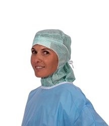 Embra® Surgical hood Gallant, Gallant, green - Embra® - 3