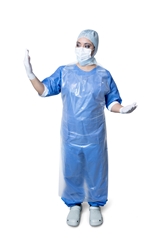 Embra® Apron Rosco, 81x125cm Transparent 50 pc/box - Embra® - 1