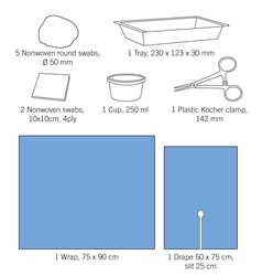 evercare® MediKit Catheterization Kit, sterile