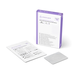 evercare® Silicone Wound Contact Dressing, 7x5 cm, 70×50mm,singleside,sterile - evercare® - 1