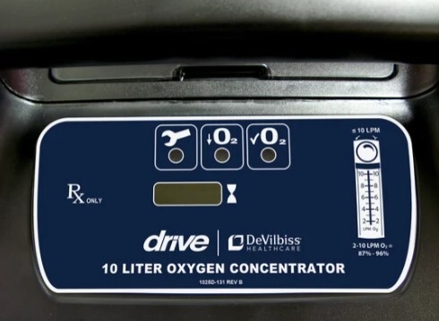 DeVilbiss happirikastin 10 l, 10 l/min, 1 kpl - 3