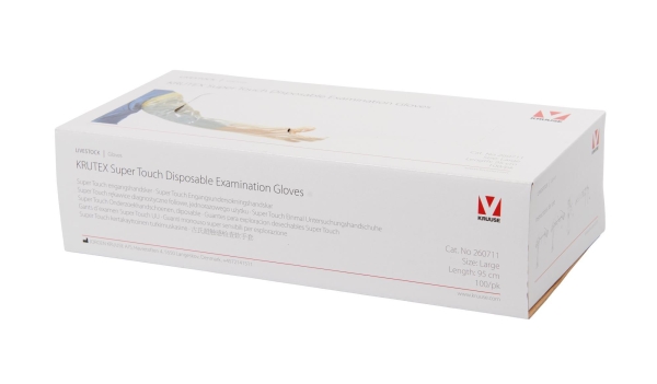 Krutex rektalisointikäsine L, PE, 95 cm, 100kpl/ltk