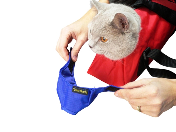 Buster kuonoside kissa koko M, sin. Nylon, 1kpl