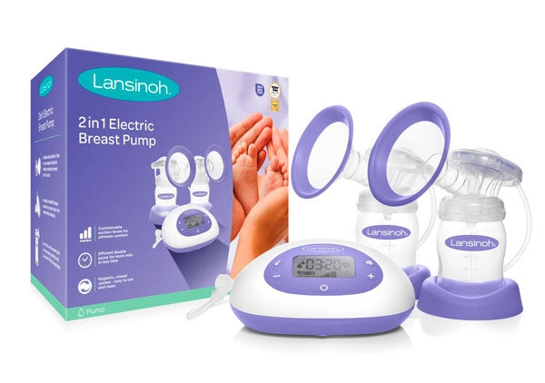 Lansinoh rintapumppu, 2in1 sähkökäyttöinen
