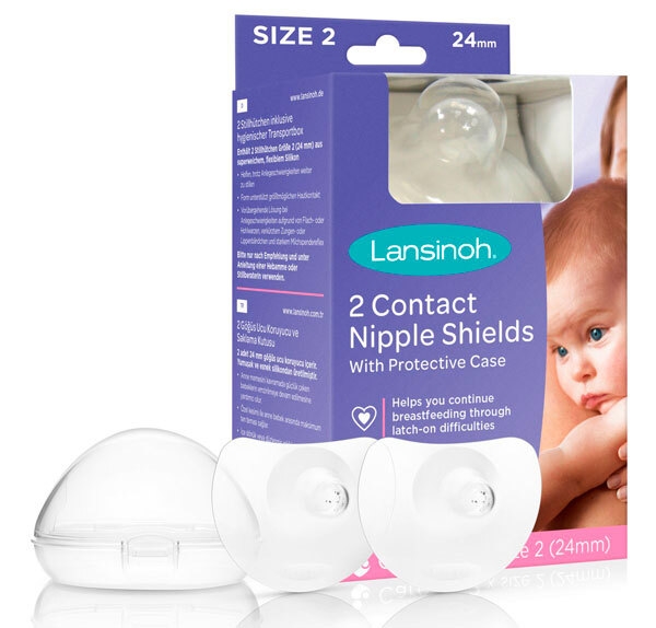 Lansinoh rintakumit 24mm, 2kpl + säilytysrasiat