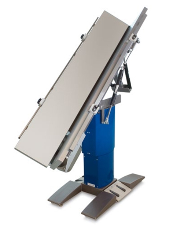 Leikkauspöytä Trend V harmaa, Rst-taso, sähkösäätö 72-102cm - 4