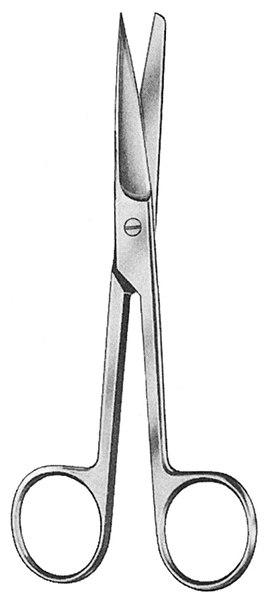 Sakset standard te/ty suorat, Standard 14,5cm, 1 kpl