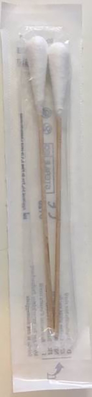 Näytteenottotikku 150x2,5mm iso vanup puuv ster  2kpl/pss (2kplx50) 100KPL, vanup puuv ster2kpl/pss 100KPL