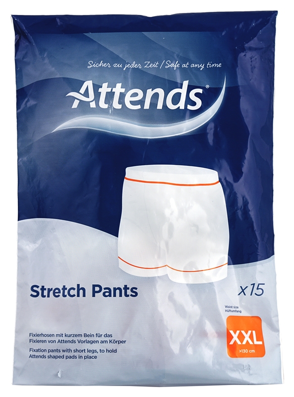 Hygieniahousut Attends Stretch, Pants lahkeella XXL 15KPL - Attends - 1