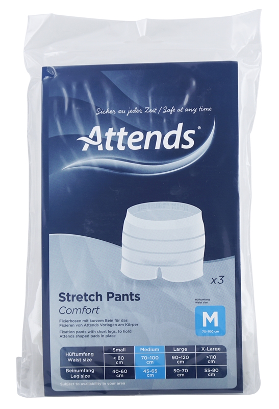 Hygieniahousut Attends Stretch, Pants Comfort M 3KPL - Attends - 1