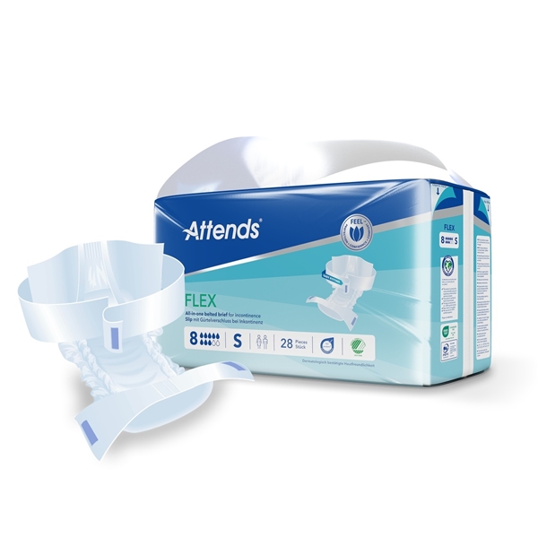 Vyösuoja Attends Flex, 8S (4x28kpl) 112KPL - Attends