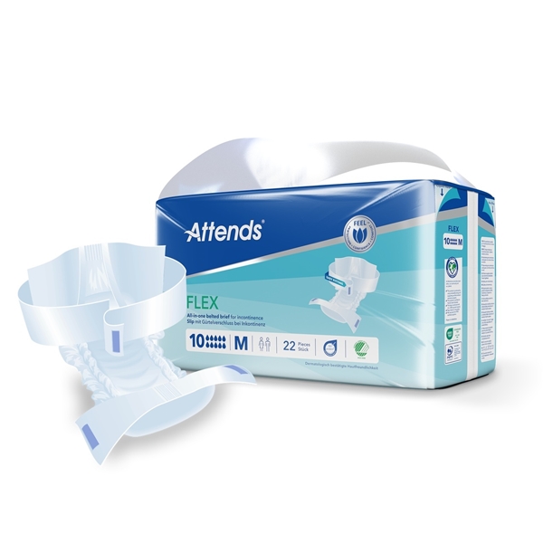 Vyösuoja Attends Flex, 10M (4x22kpl) 88kpl - Attends