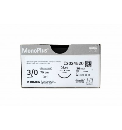 Ommelaine Monoplus DS24 M 3/0, violetti 70cm RCP, 36 kpl