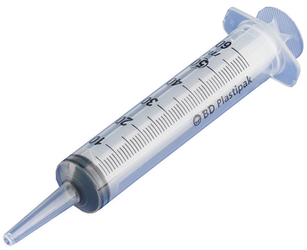 Ruisku huuhtelu Plastipak, 50/60ml steriili 60KPL