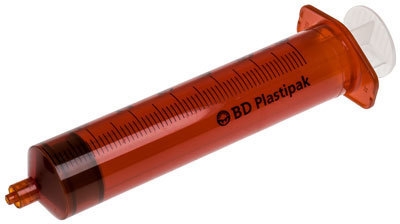 Ruisku BD Plastipak Amber ilman neulaa,  ilman neulaa 60 KPL/LTK